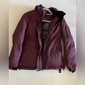 Purple Stormtech Waterproof Puffer Jacket